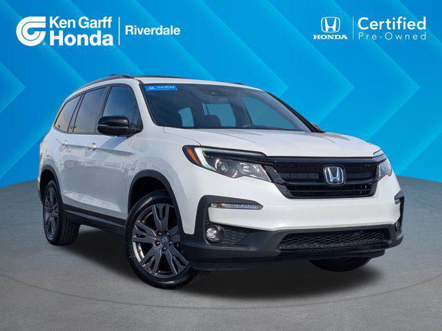 used 2022 Honda Pilot car, priced at $29,949