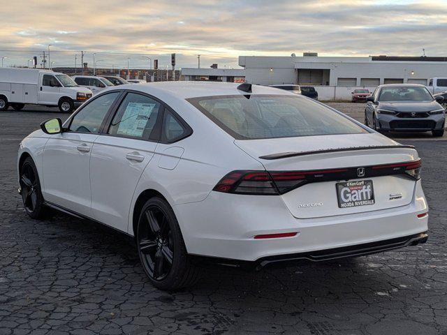 new 2025 Honda Accord Hybrid car, priced at $35,330