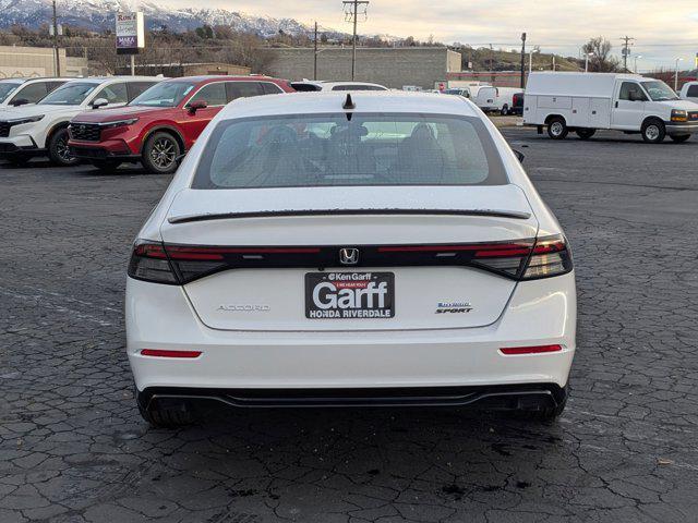 new 2025 Honda Accord Hybrid car, priced at $35,330