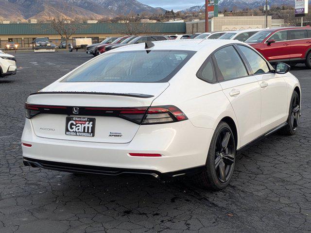new 2025 Honda Accord Hybrid car, priced at $35,330