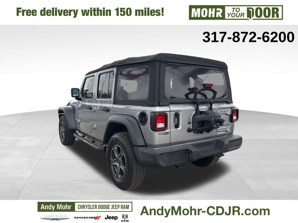 used 2018 Jeep Wrangler Unlimited car, priced at $20,155
