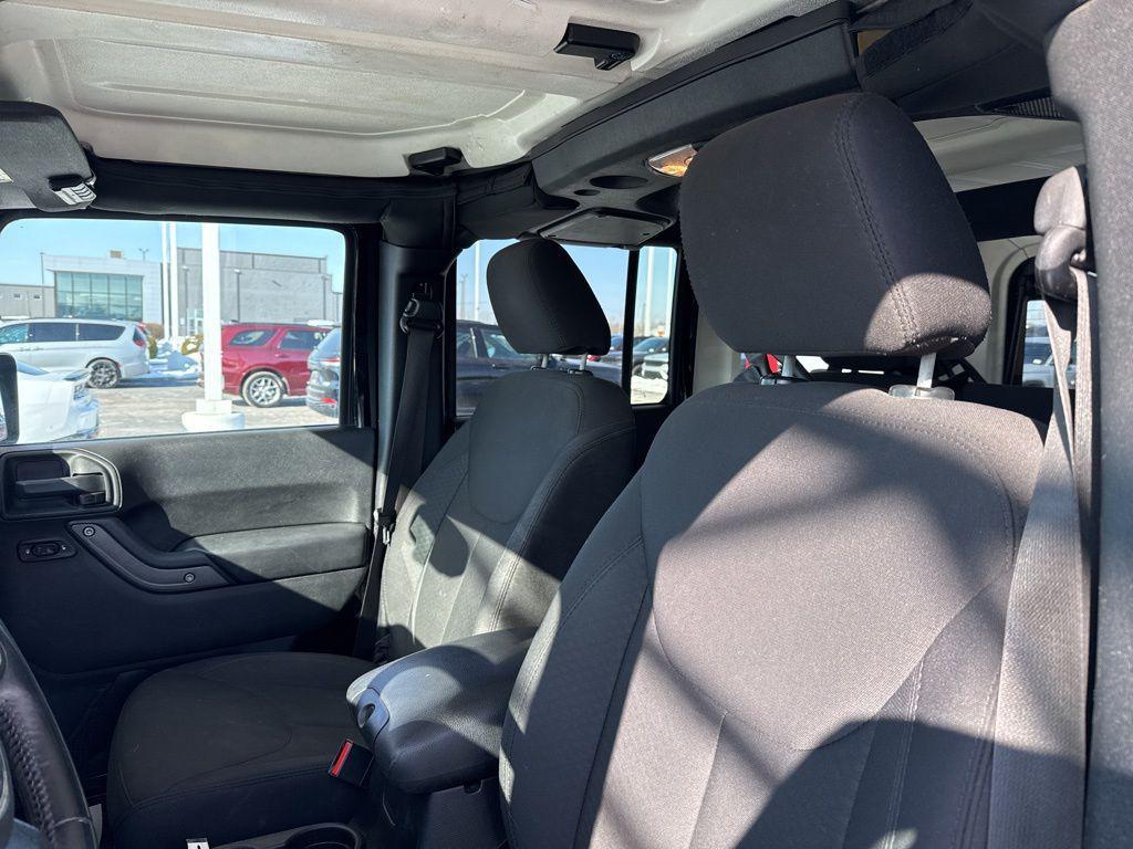 used 2016 Jeep Wrangler Unlimited car, priced at $14,155