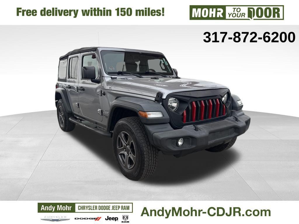 used 2018 Jeep Wrangler Unlimited car, priced at $22,516