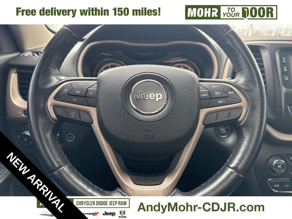 used 2016 Jeep Cherokee car, priced at $10,900