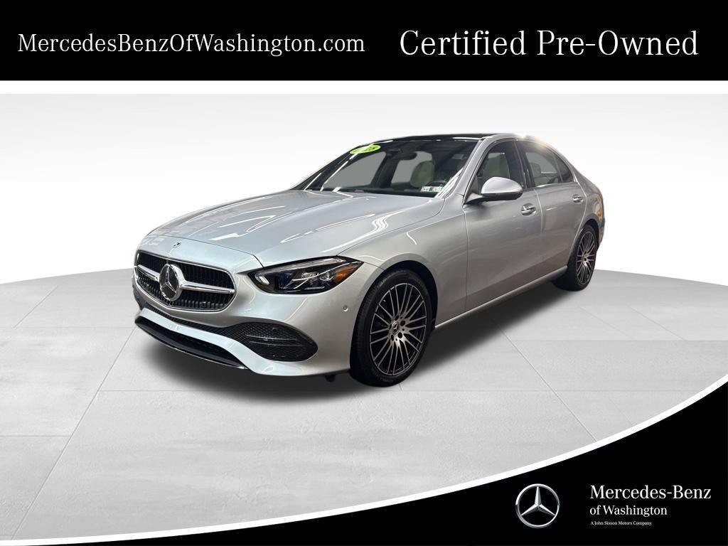 used 2025 Mercedes-Benz C-Class car, priced at $46,500