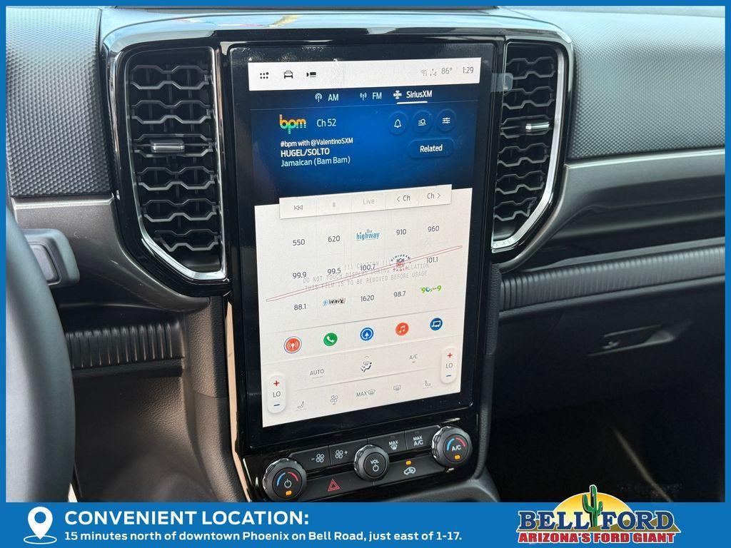 new 2025 Ford Ranger car, priced at $34,974