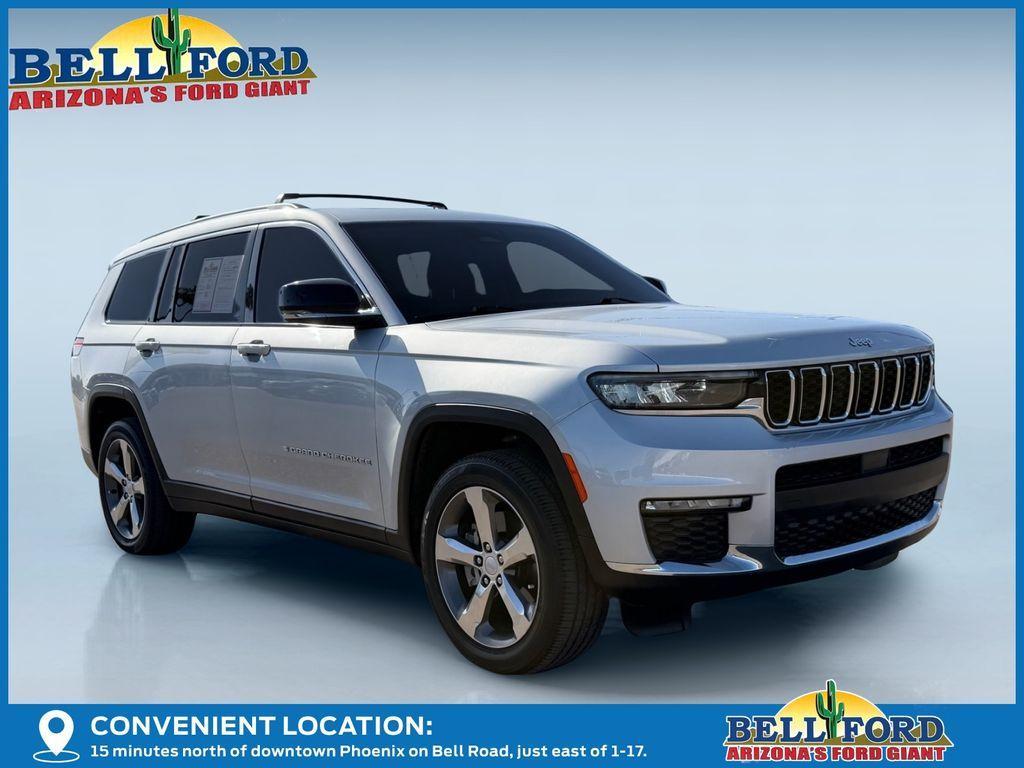 used 2021 Jeep Grand Cherokee L car, priced at $24,551