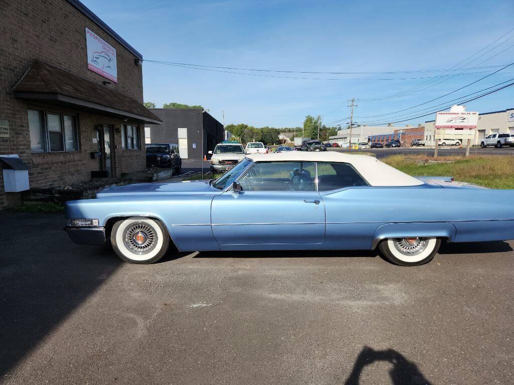 used 1969 Cadillac DeVille car, priced at $31,900