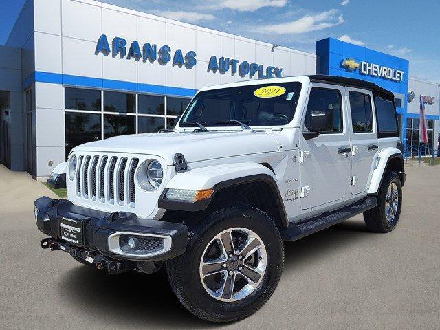 used 2021 Jeep Wrangler Unlimited car, priced at $35,995
