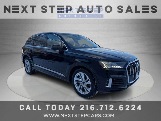 used 2021 Audi Q7 car, priced at $31,675