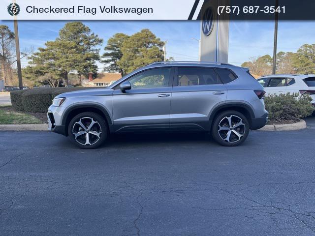 used 2025 Volkswagen Taos car, priced at $30,472