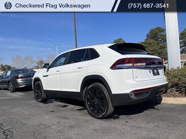 used 2024 Volkswagen Atlas Cross Sport car, priced at $30,100
