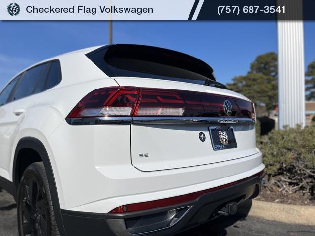 used 2024 Volkswagen Atlas Cross Sport car, priced at $30,100