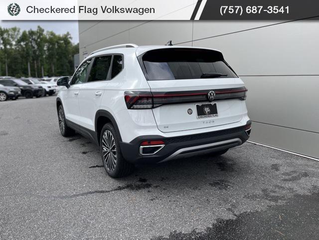 new 2025 Volkswagen Taos car, priced at $27,193