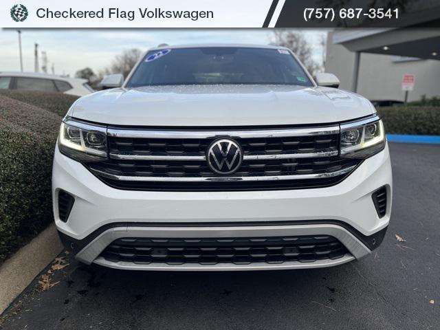 used 2022 Volkswagen Atlas Cross Sport car, priced at $25,519