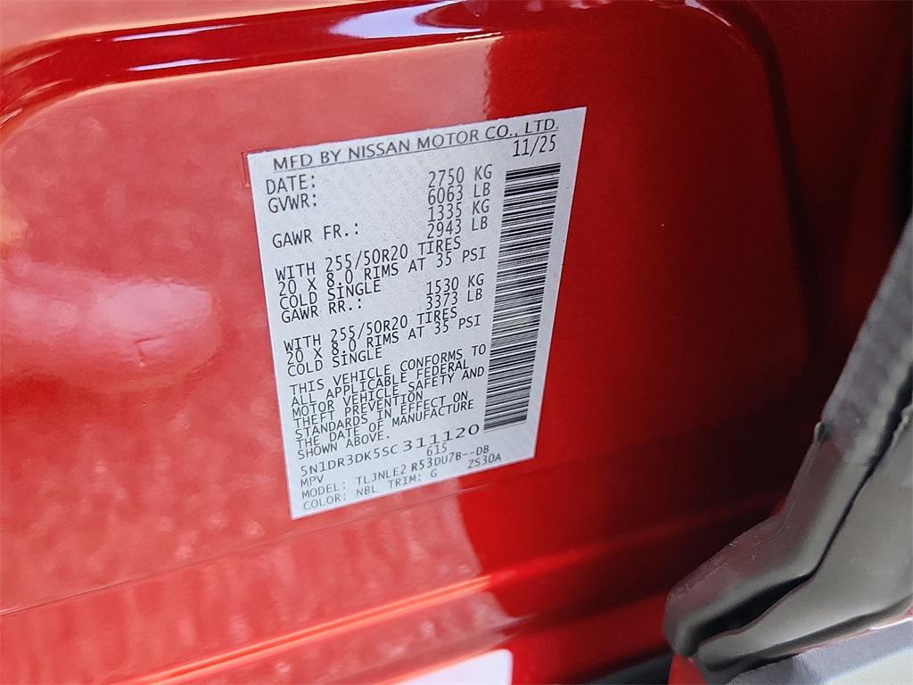 new 2025 Nissan Pathfinder car, priced at $43,877