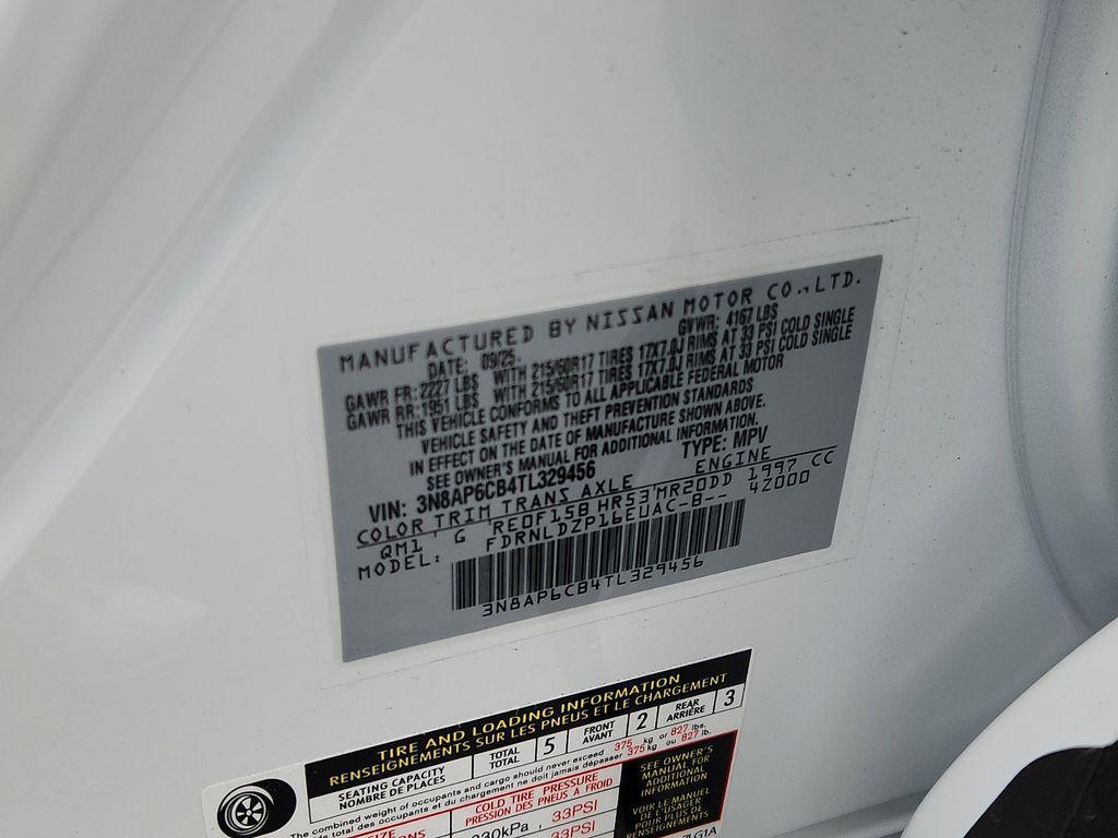 new 2026 Nissan Kicks car, priced at $26,855