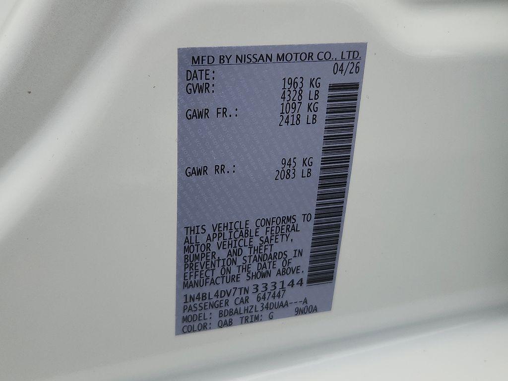 new 2026 Nissan Altima car, priced at $30,045