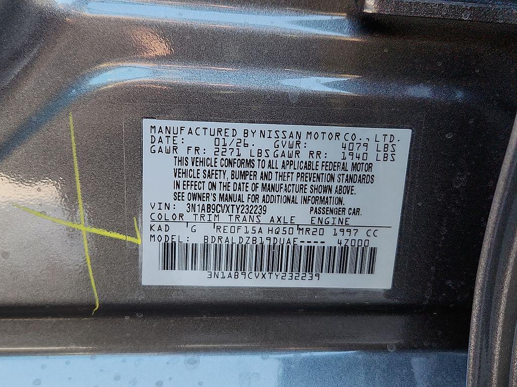 new 2026 Nissan Sentra car, priced at $23,819