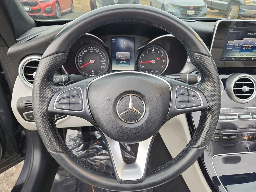 used 2017 Mercedes-Benz C-Class car, priced at $24,995