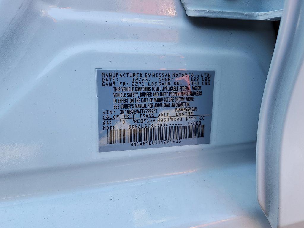 new 2026 Nissan Sentra car, priced at $27,601