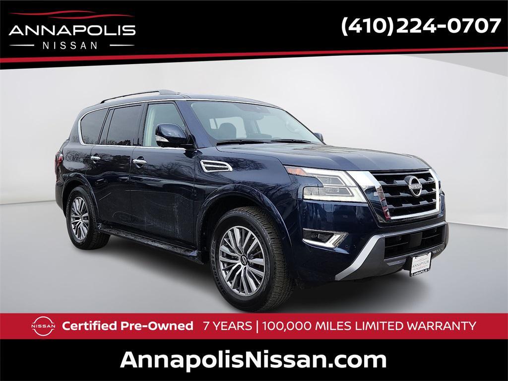 used 2023 Nissan Armada car, priced at $42,200