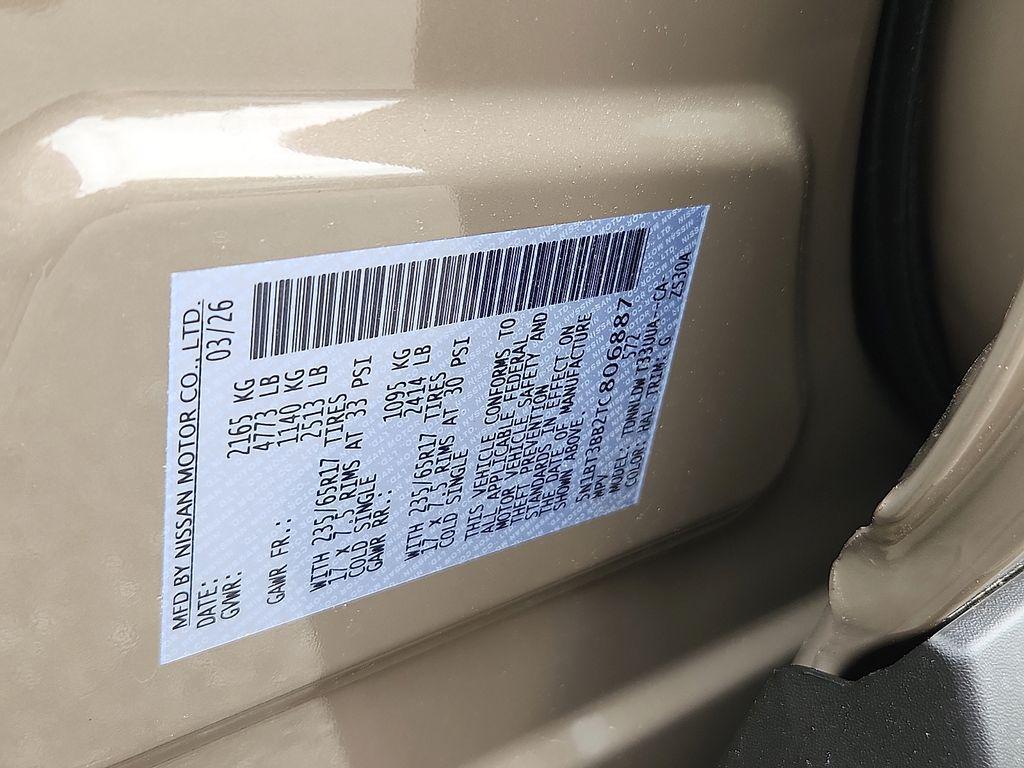 new 2026 Nissan Rogue car, priced at $32,063