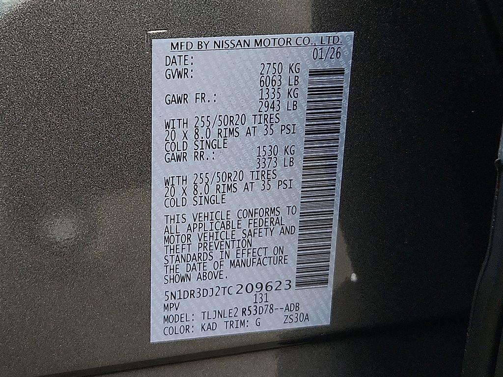 new 2026 Nissan Pathfinder car, priced at $48,247