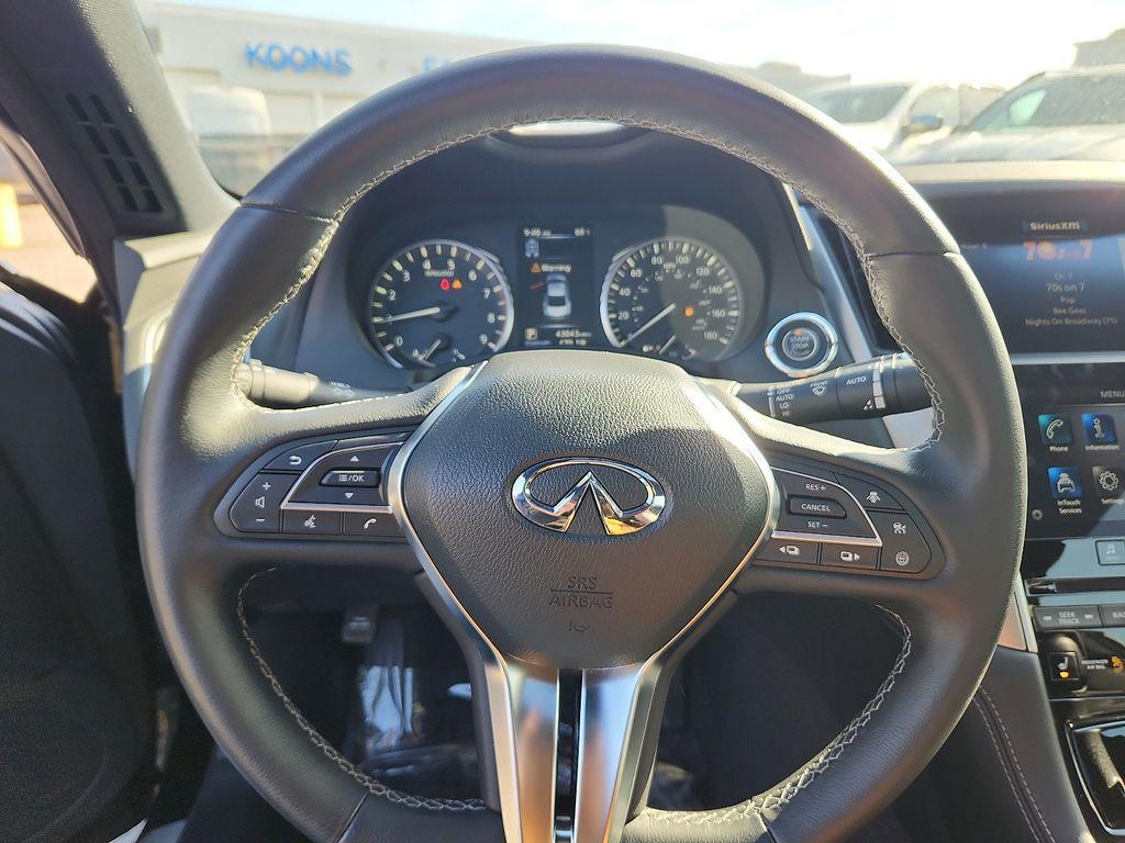 used 2021 INFINITI Q60 car, priced at $30,600