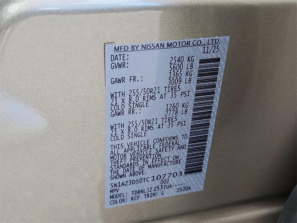 new 2026 Nissan Murano car, priced at $45,385