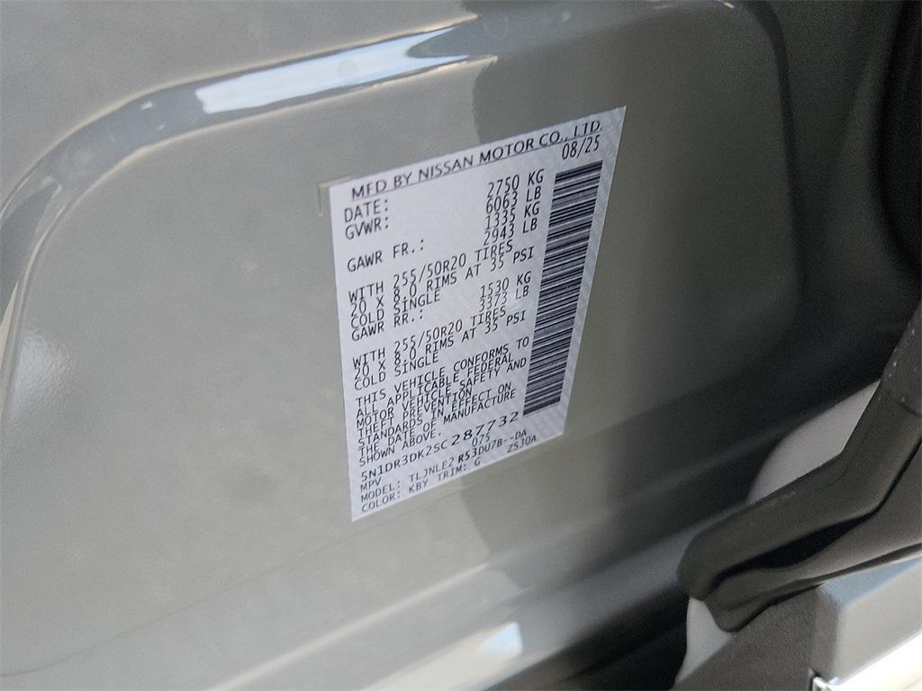 new 2025 Nissan Pathfinder car, priced at $44,786