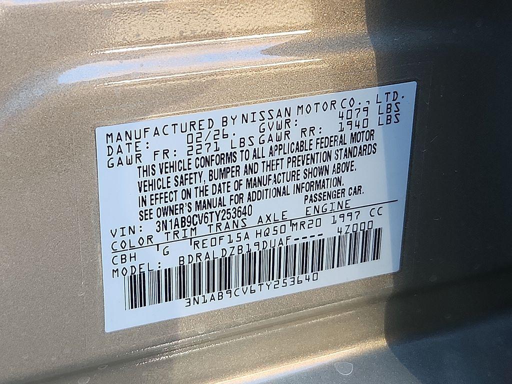 new 2026 Nissan Sentra car, priced at $24,813
