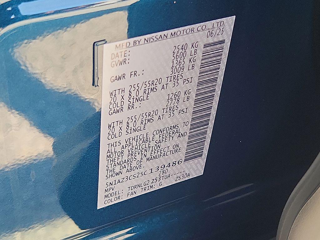 new 2025 Nissan Murano car, priced at $38,619