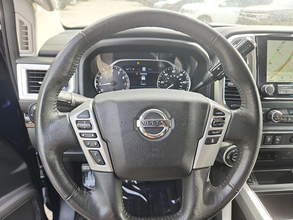 used 2021 Nissan Titan car, priced at $28,300