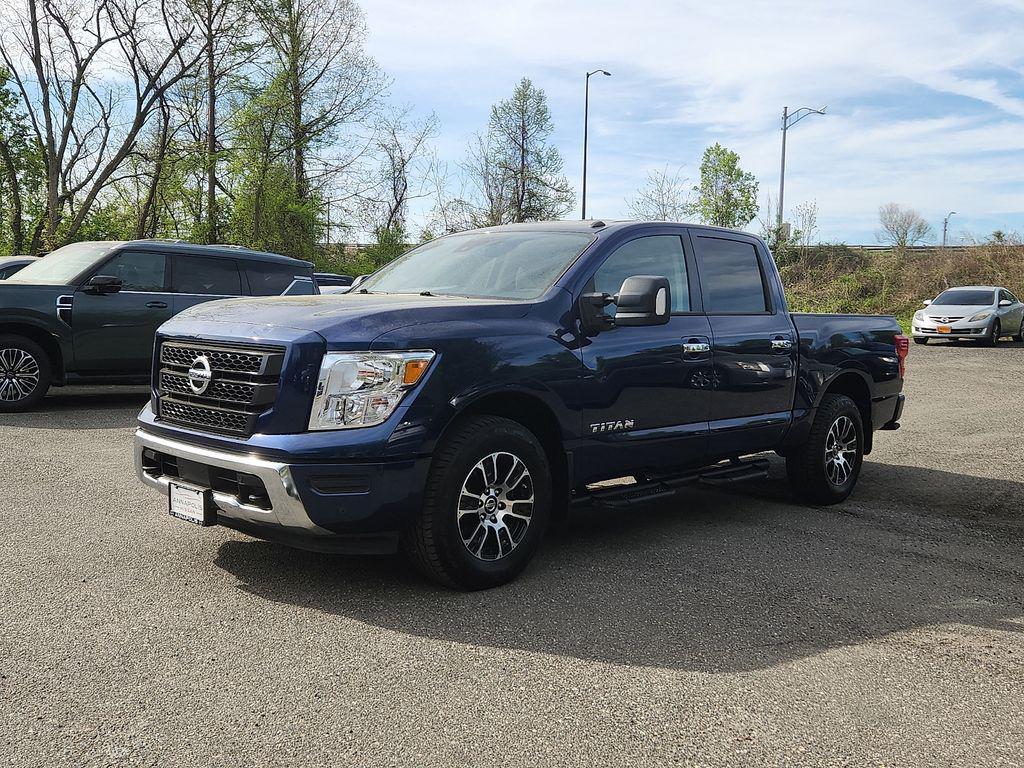 used 2021 Nissan Titan car, priced at $28,300