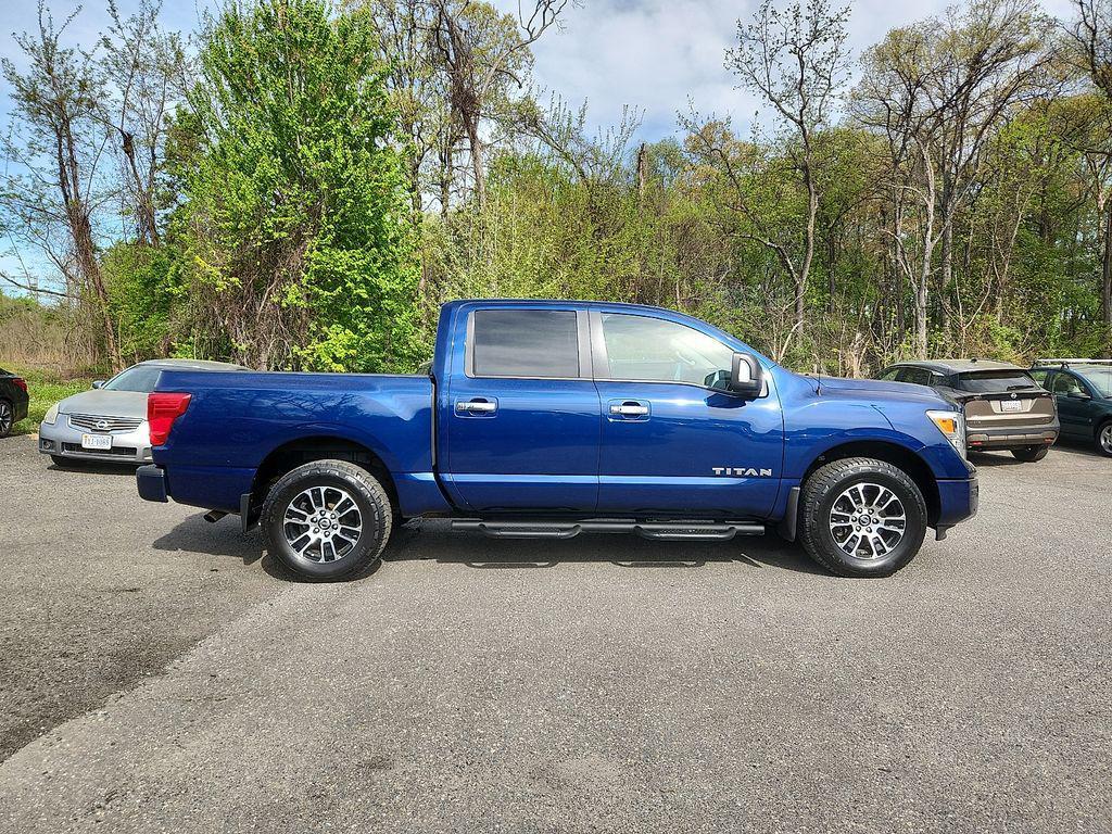used 2021 Nissan Titan car, priced at $28,300