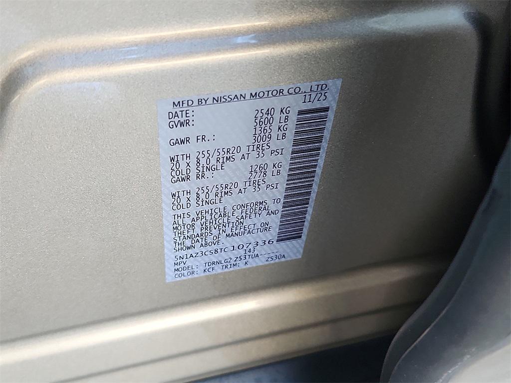 new 2026 Nissan Murano car, priced at $42,109