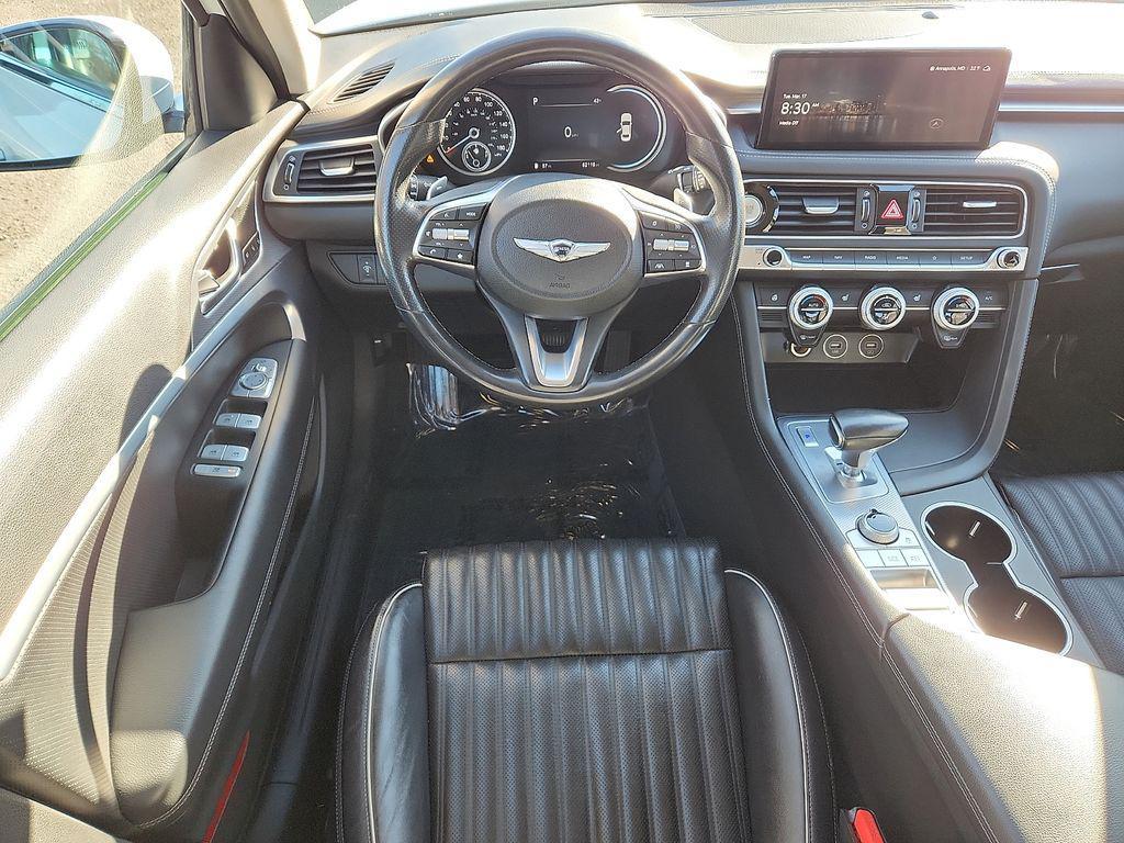 used 2022 Genesis G70 car, priced at $29,600
