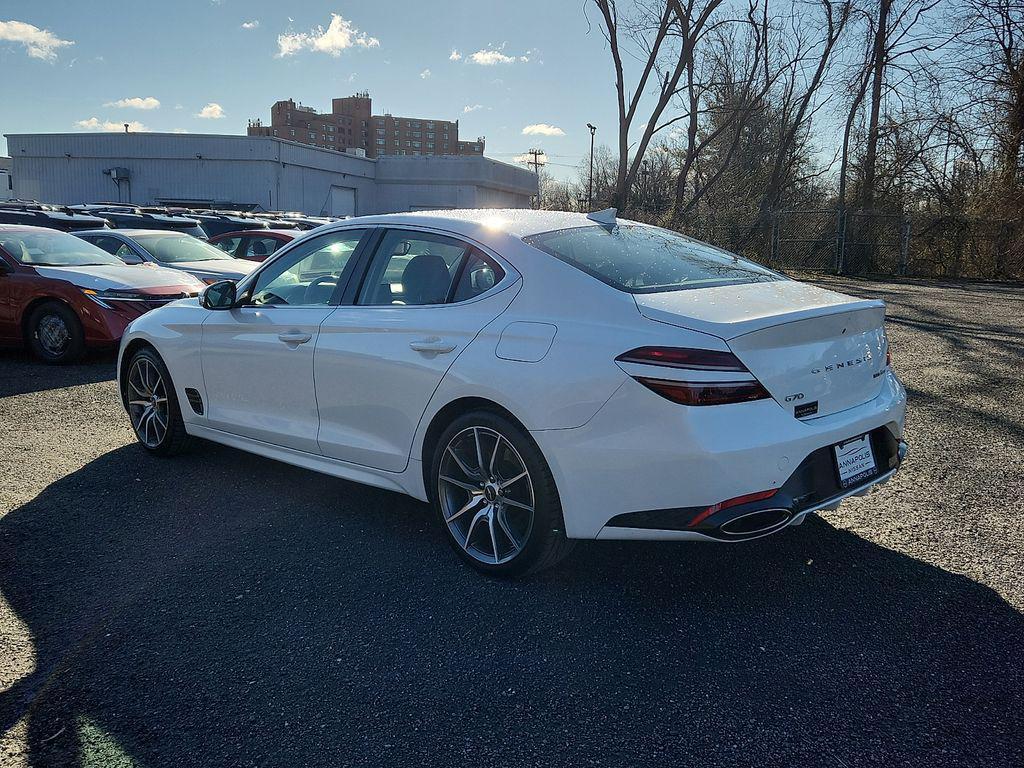 used 2022 Genesis G70 car, priced at $29,600