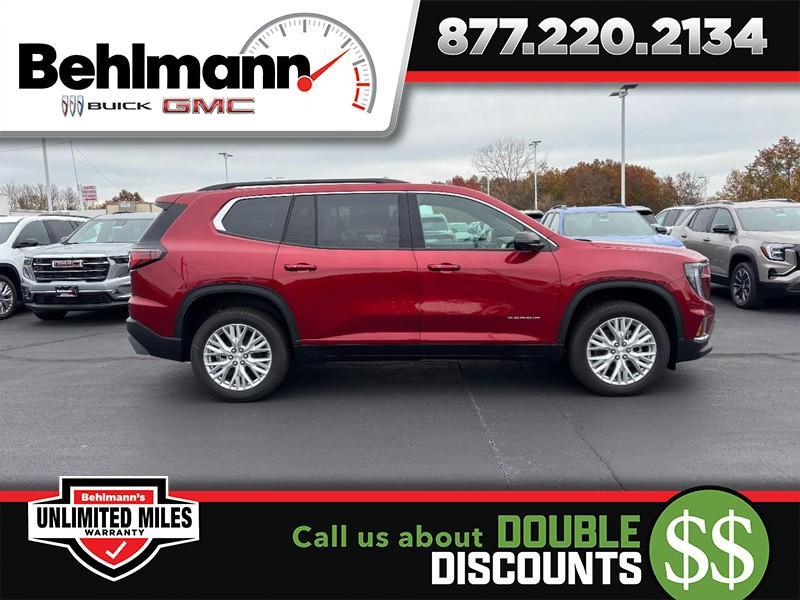 new 2026 GMC Acadia car, priced at $46,625
