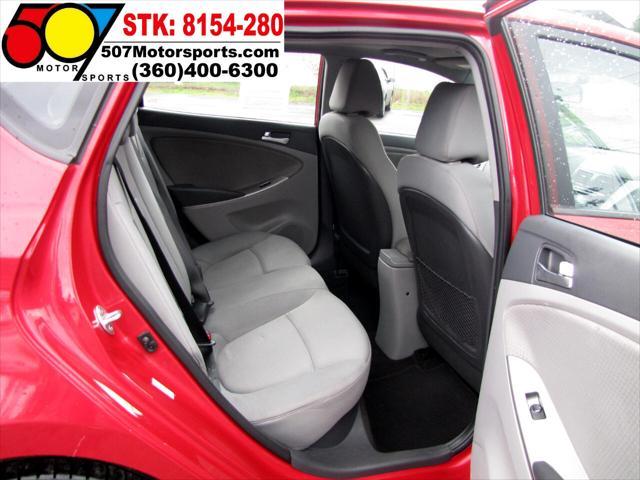 used 2015 Hyundai Accent car, priced at $5,995