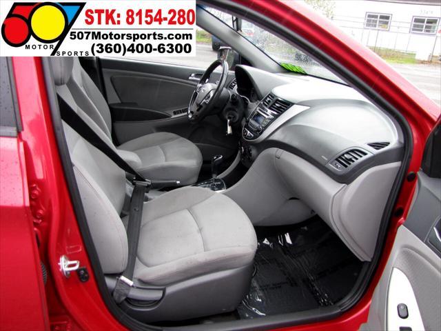 used 2015 Hyundai Accent car, priced at $5,995