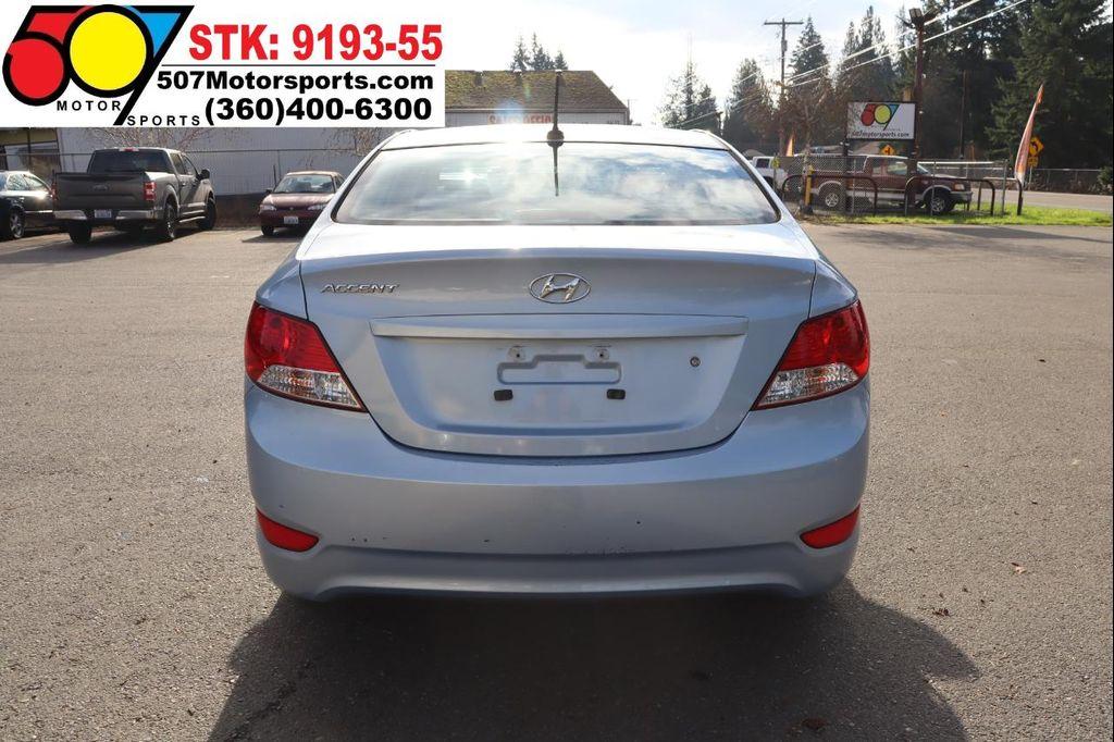 used 2013 Hyundai Accent car, priced at $3,995