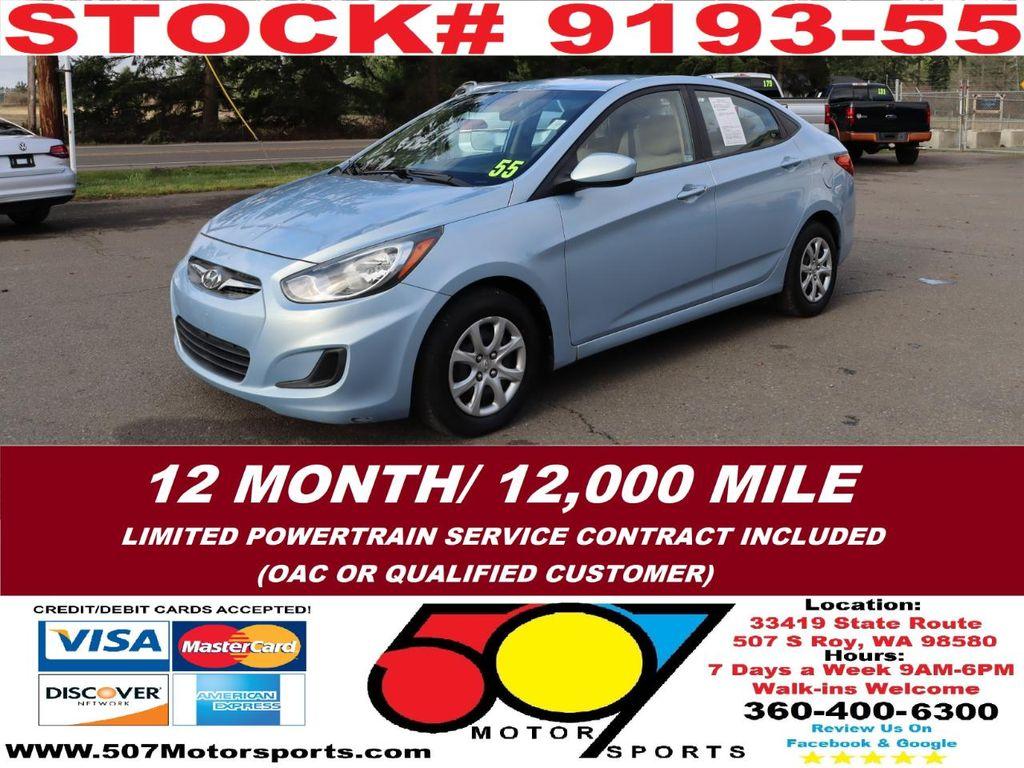 used 2013 Hyundai Accent car, priced at $3,995