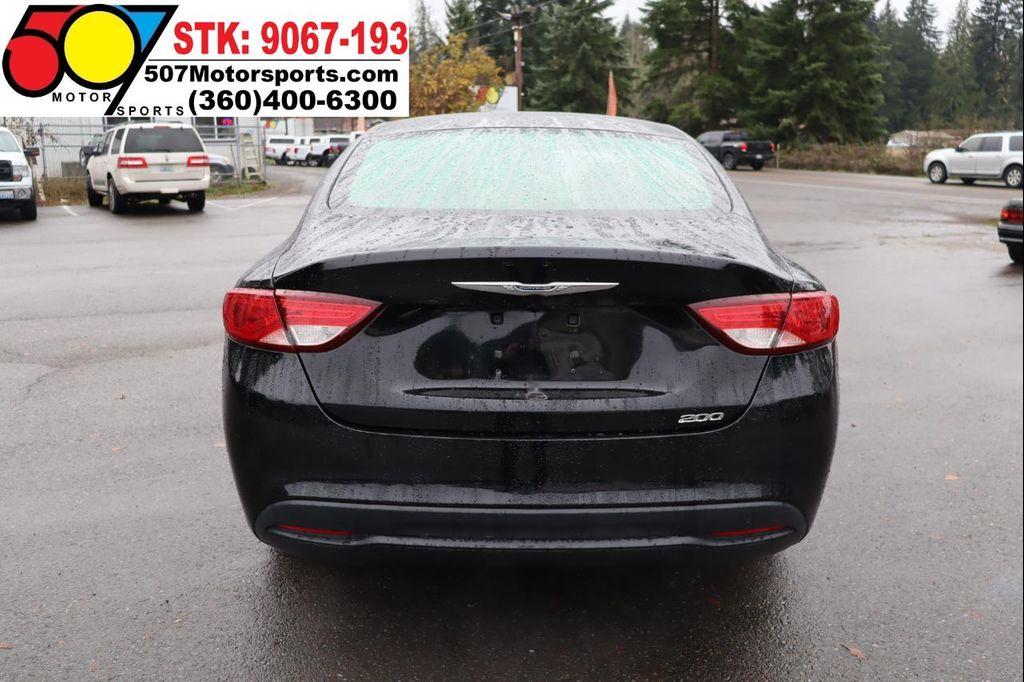 used 2016 Chrysler 200 car, priced at $6,995