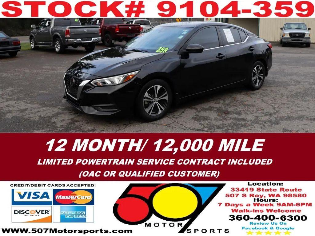 used 2021 Nissan Sentra car, priced at $11,995