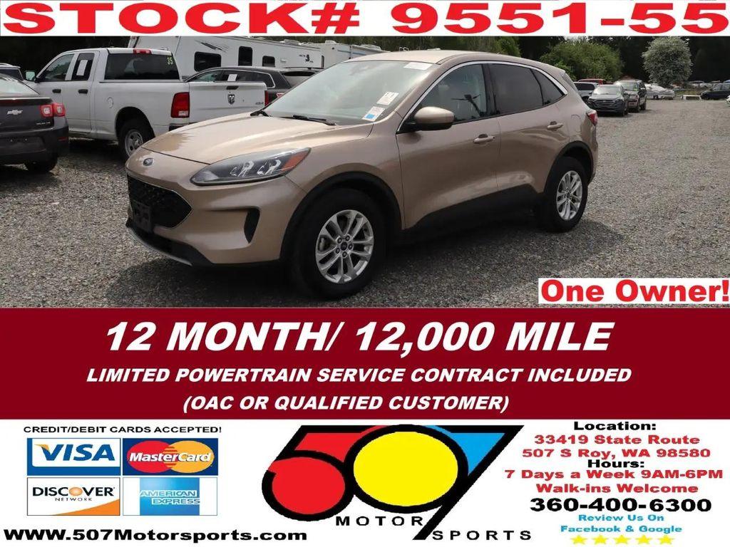 used 2021 Ford Escape car, priced at $12,995