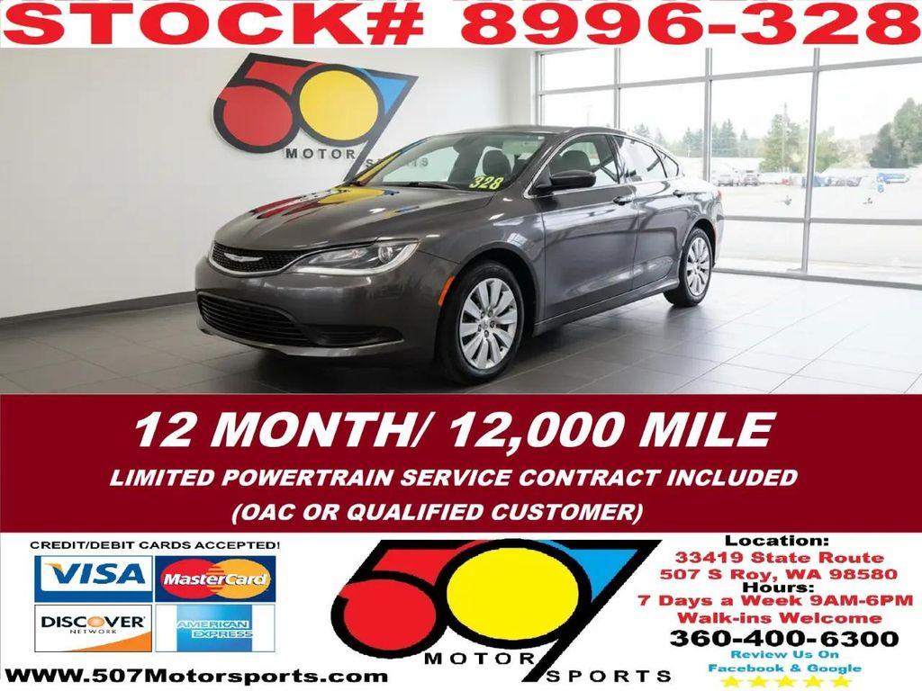 used 2016 Chrysler 200 car, priced at $5,995