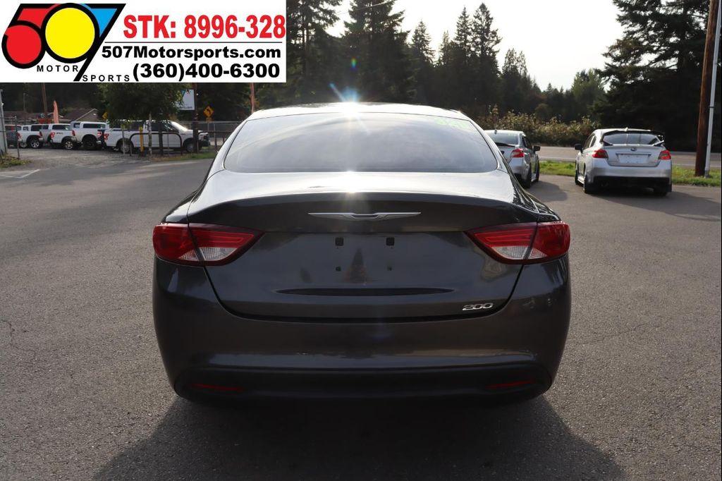 used 2016 Chrysler 200 car, priced at $7,995