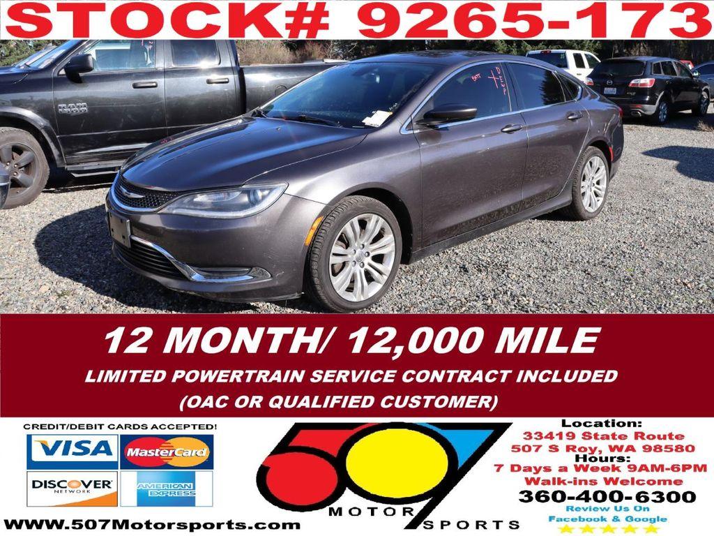 used 2016 Chrysler 200 car, priced at $6,995
